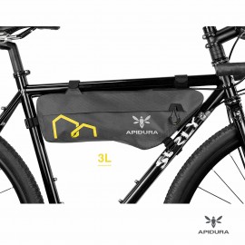 Sacoche de cadre Bikepacking APIDURA Expedition Compact Frame Pack Dry 4,5L