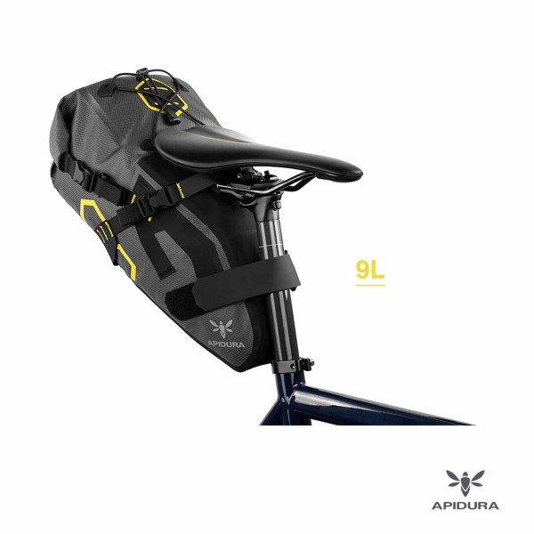 Sacoche de cadre Gravel Bikepacking APIDURA Expedition Saddle Pack 9L