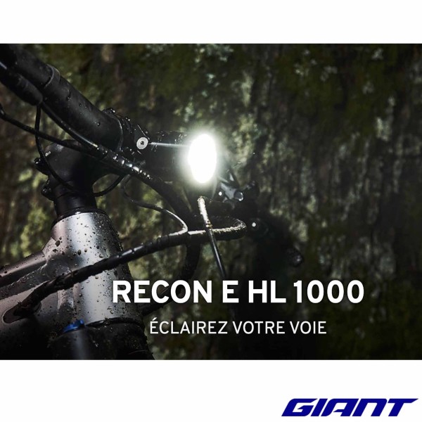 Eclairage VAE GIANT Recon E HL 1000