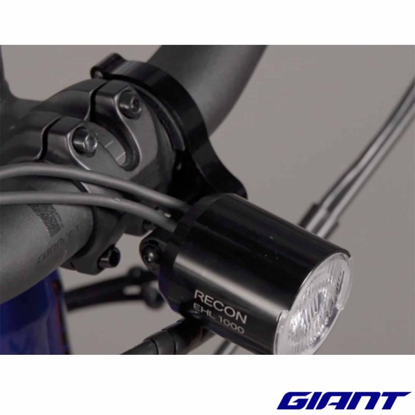 Support d'éclairage GIANT Recon E HL HB Side Mount déporté guidon