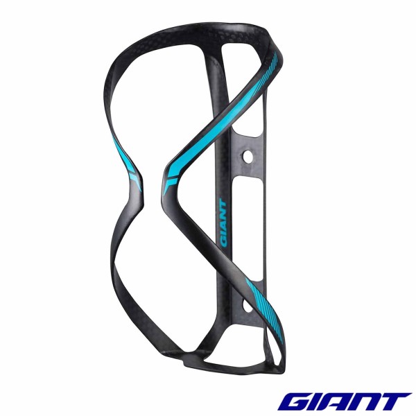 Porte-bidon GIANT Airway Lite Carbone brillant bleu 490000082