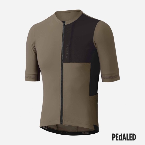 Maillot PEdALED ODYSSEY été Ultra-distance dark olive