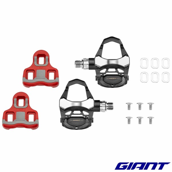 Pedales Giant Road Pro Carbone avec cales