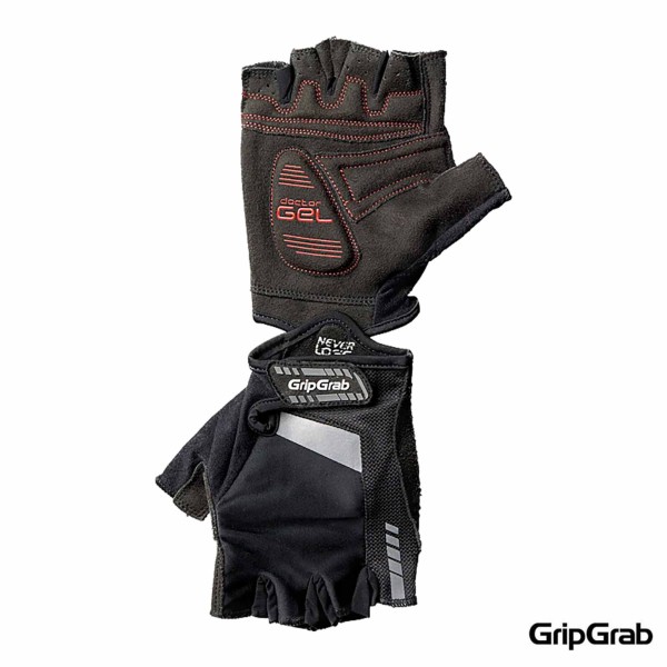Paire Gants été rembourrés SuperGel GripGrab 1005 noir
