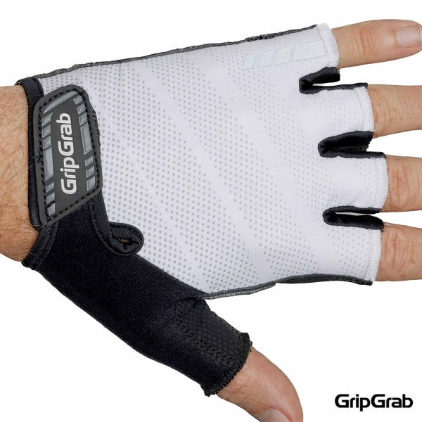 Gants été rembourrés rouleur GripGrab 1039 blanc