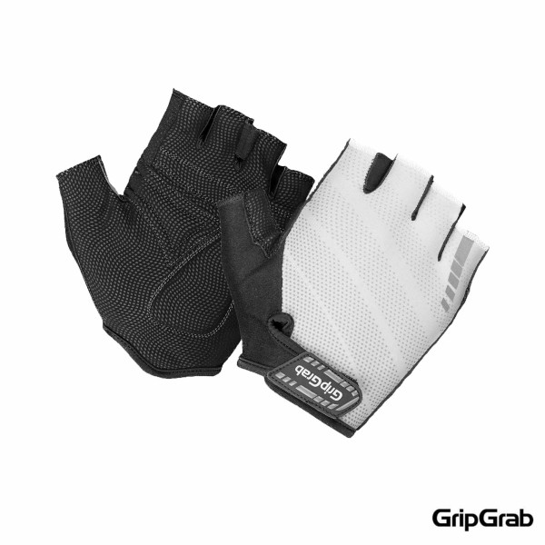 paire de Gants été rembourrés rouleur GripGrab 1039 blanc