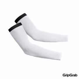 Manchettes de protection UV GripGrab UPF 50+ blanches