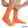 Chaussettes d'été légères Airflow GripGrab remontantes couleur orange