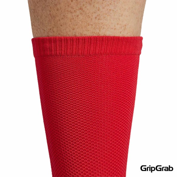 Chaussettes d'été légères Airflow GripGrab remontantes rouge