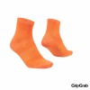 Chaussettes d'été courtes légères Airflow GripGrab orange