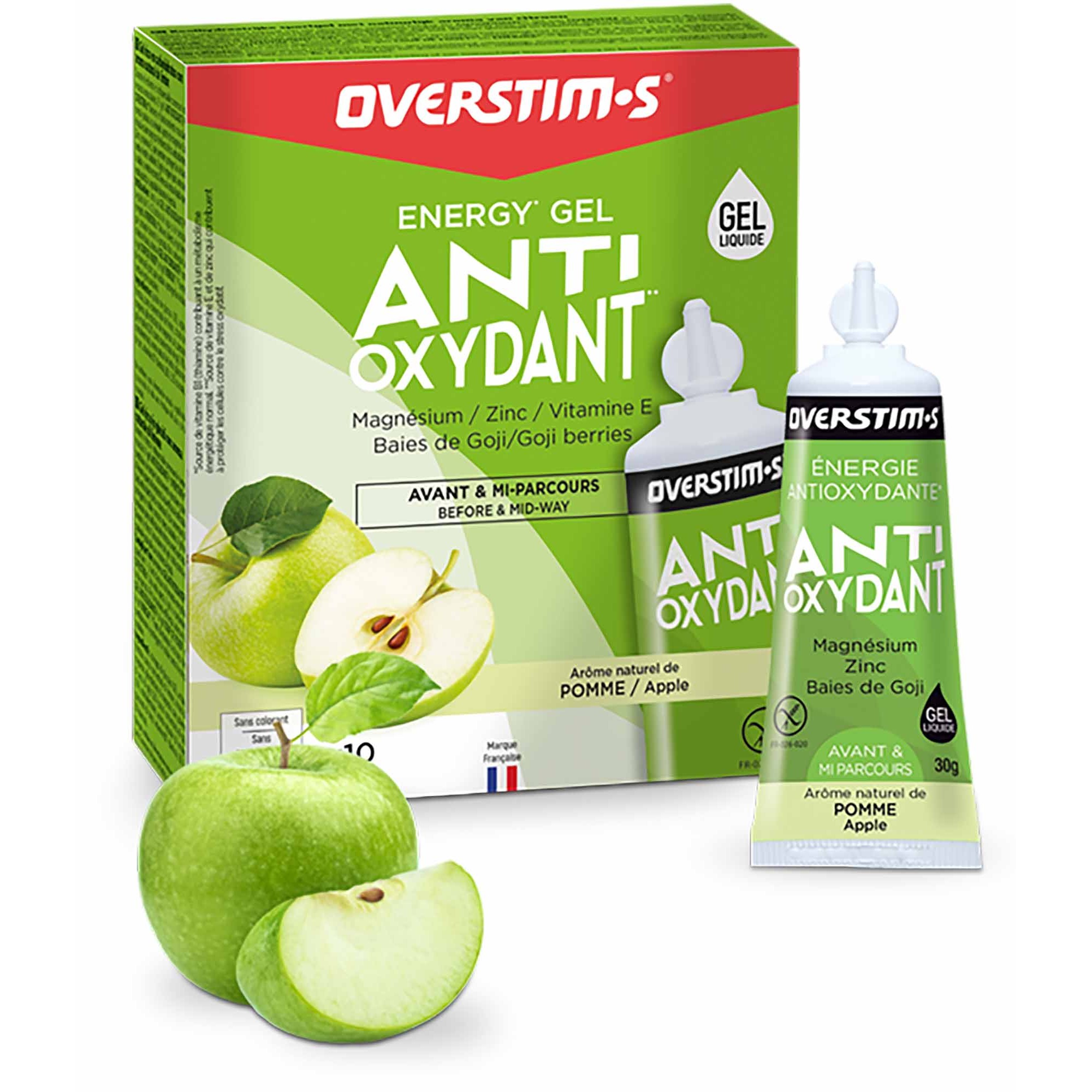Gel Anti-Oxydant pomme OVERSTIMS