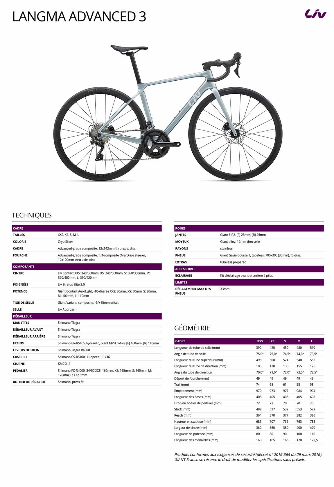 fiche liv langma advanced 3 2027