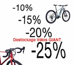 Destockage vélos GIANT LIV