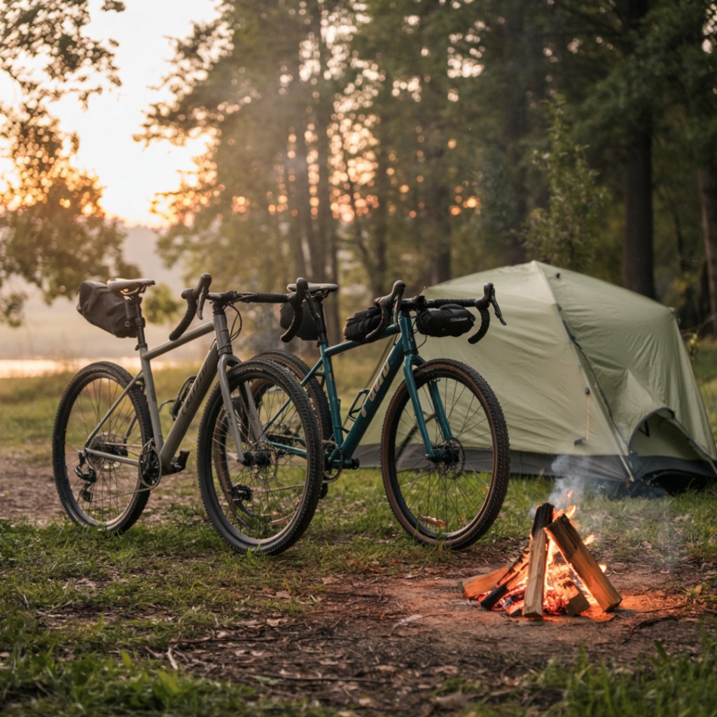 Bikepacking en gravel : partez à l’aventure avec les Giant Revolt et Devote