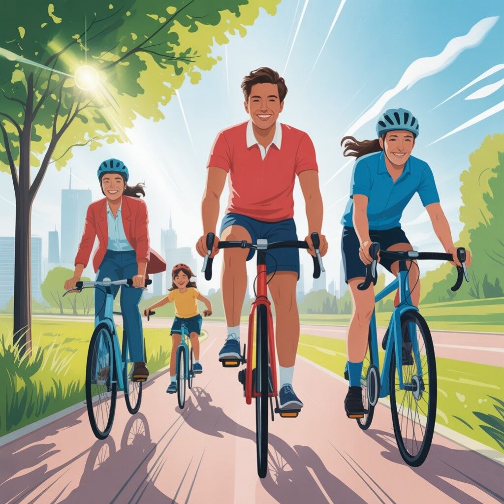 Les bienfaits du cyclisme sur la santé mentale et physique